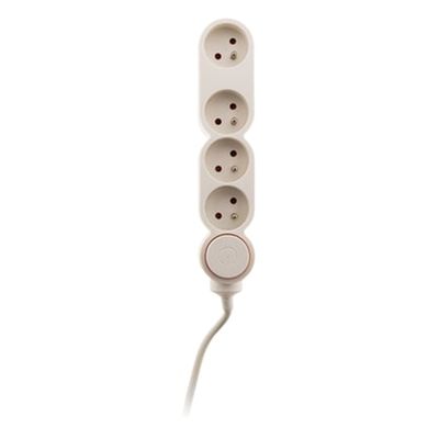 Bloc Multiprise 4x16a Avec Fiche Et Interrupteur HBF INOTECH