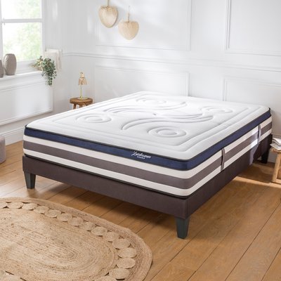 Ensemble Matelas  Mémoire + sommier QUINTESSENCE MAISON AUBERTIN