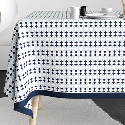 Nappe rectangulaire anti tache Coton Verana EDEN