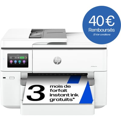 Imprimante jet d'encre OfficeJet Pro 9730e éligible Instant Ink HP