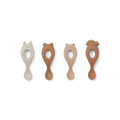 Lot de 4 cuillères en silicone Liva LIEWOOD