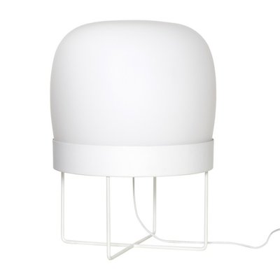Lampe De Sol Design Verre Métal HUBSCH