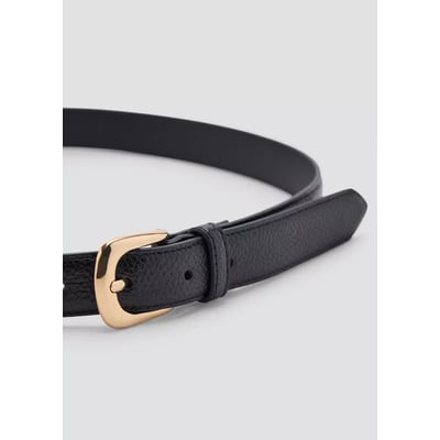 Ceinture cuir synthétique avec boucle métallique MANGO