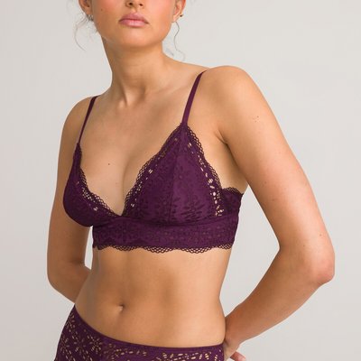Triangel BH met of zonder binnencups LA REDOUTE COLLECTIONS