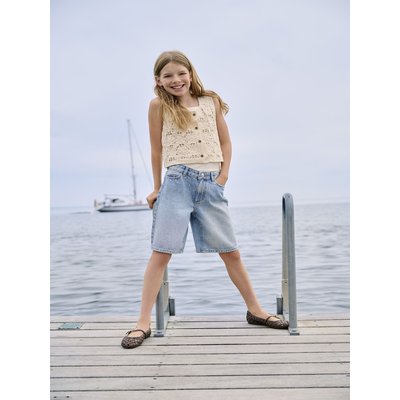 Short En Denim KOGSONNY Taille haute Regular Fit Shorts KIDS ONLY