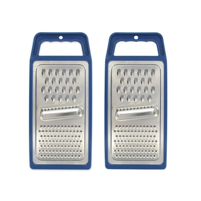 Set de 2 râpes à légumes en acier inoxydable ELEMENTAL FACKELMANN