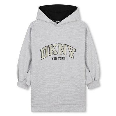 Robe siglée à capuche DKNY