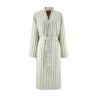 Peignoir long en satin de coton,FIFTY-FIFTY DESFORGES
