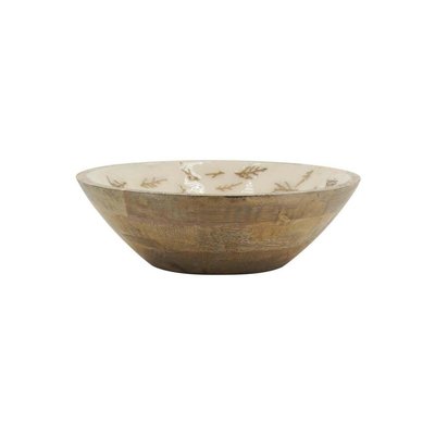 Corbeille en manguier déco fougères Diamètre 25 cm AUBRY GASPARD