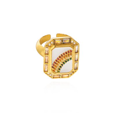 Bague ajustable avec cabochon BRUNA HIPANEMA