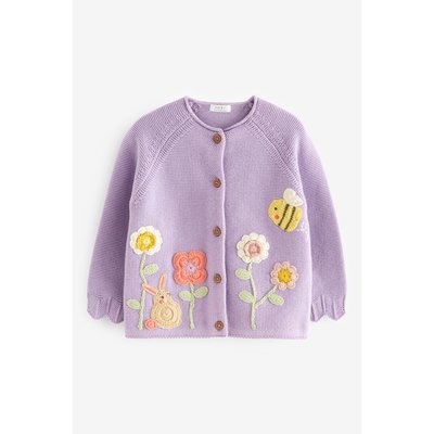 Cardigan en crochet à personnage NEXT