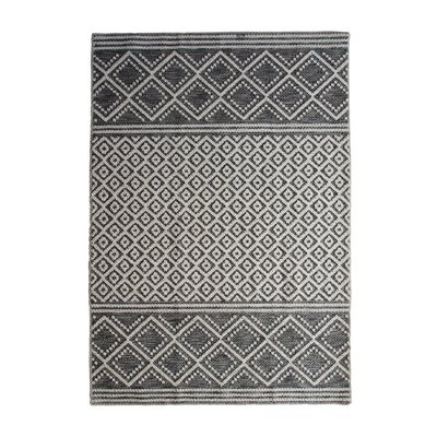 Tapis extérieur intérieur en polypropylène et coton motif croisillons  MEDIA CROISILLONS THE DECO FACTORY