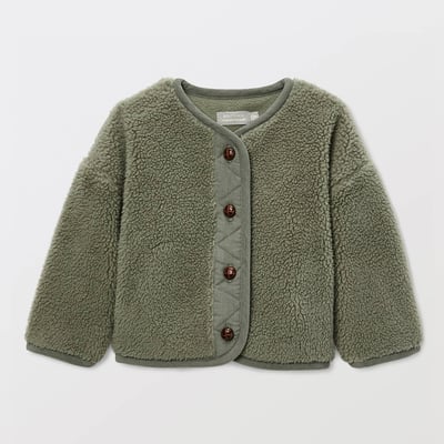 Veste unie en sherpa BOUT'CHOU