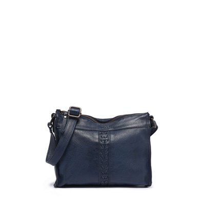 Sac bandoulière Cow cuir BASILIC PEPPER