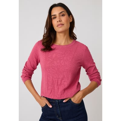 Pull jeu de maille fantaisie DAMART