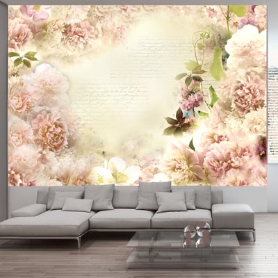 Papier peint intissé panoramique Fleurs Spring fragrance EDEN