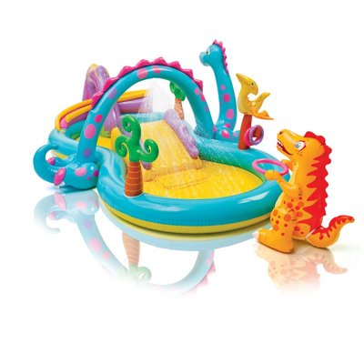 Aire de jeux gonflable Dinoland INTEX