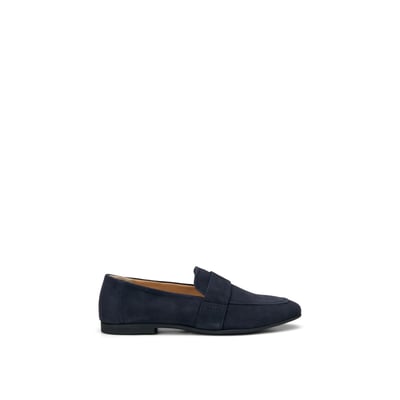 Loafer Modèle Safina en cuir de vachette velours doux MARC O'POLO