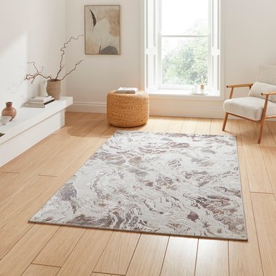 Modern Textured Marble Rug SO'HOME