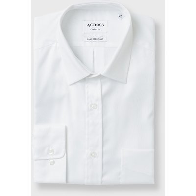 Chemise Confort fit sans repassage en double retors ACROSS