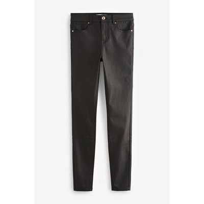 Jean skinny enduit noir La Redoute