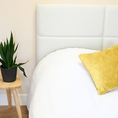Tête de lit en tissu OPORTO TERRE DE NUIT