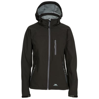 Veste softshell à capuche motif/style détail contrasté ELLISON TRESPASS