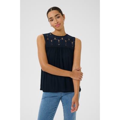 Sleeveless blouse KAFFE