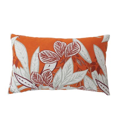 Coussin rectangulaire coloré motif exotique HOME MAISON