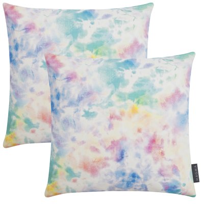 Housses de coussin d'extérieur rayées COLORFUL - Lot de 2 MAGMA HEIMTEX
