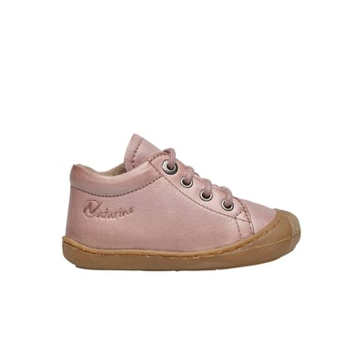 Chaussures Premiers Pas En Nappa, Doublés En Laine Cocoon NATURINO