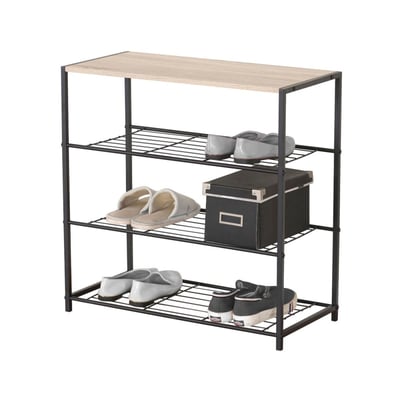 Etagère range chaussures 3 niveaux 63x30xh63 DECORATIE