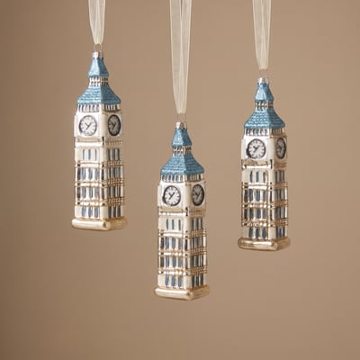 Pop big ben à suspendre de noël décorative L5 POP SIA DECO