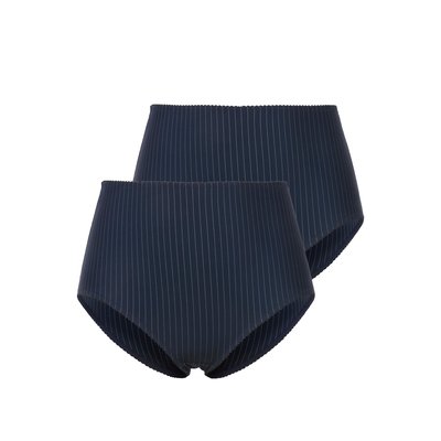 Lot de 2 culottes midi, fines rayures ULLA POPKEN