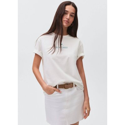 T-shirt imprimé manches courtes MANGO TEEN