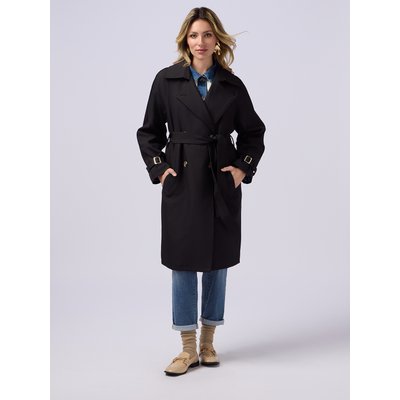 Trench en tissu fluide uni OLTRE