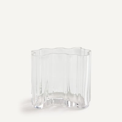 Vase en verre soufflé, hauteur 18 cm, ISSEY AM.PM