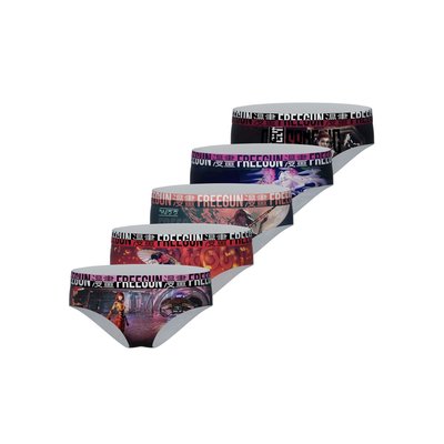 Lot De 5 Culottes Fantaisie FREEGUN