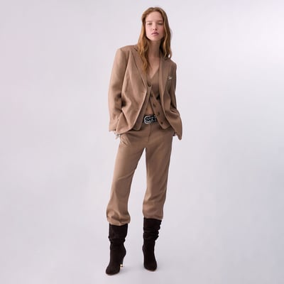 Blazer en tissu chevrons LIU JO