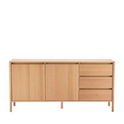 Buffet 2 portes 3 tiroirs en bois L160cm - Verade DRAWER