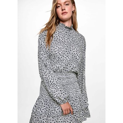 Robe a volant mango outlet