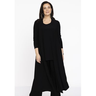 Cardigan avec un devant drapé YOEK
