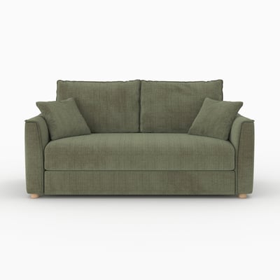 Canapé convertible en tissu texturé - OLYMPE MAISON PAVANE