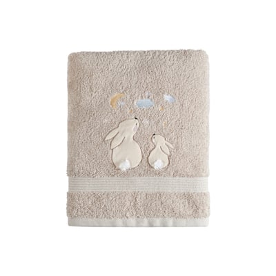 Drap de bain en Coton 450g/m² - DOUX LAPINOU TRADITION DES VOSGES