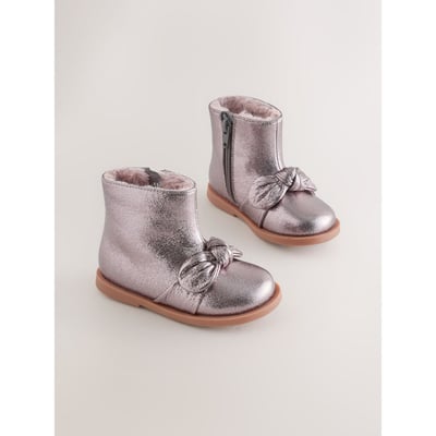 Bottes à nœud métallisées NEXT