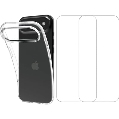 Pack iPhone Air coque + verre trempé X2 ESSENTIEL B
