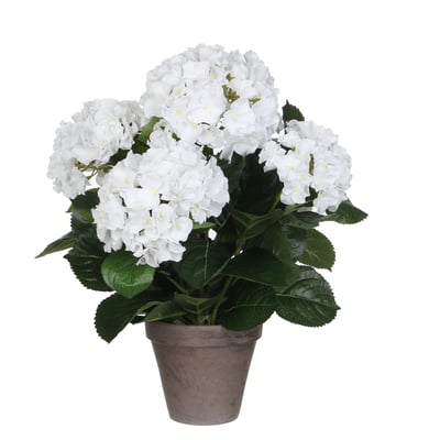 Plante artificielle Ø45 cm HYDRANGEA MICA DECORATIONS
