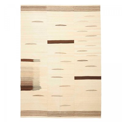 Authentique tapis d'Orient kilim fait main en laine F UN AMOUR DE TAPIS