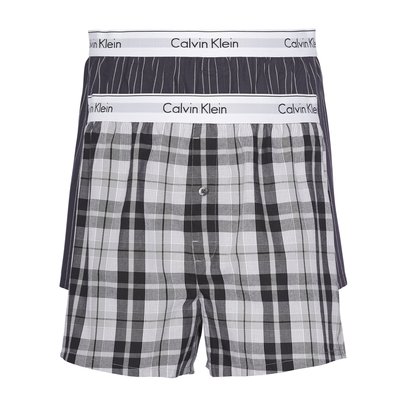 Confezione da 2 boxer in popeline CALVIN KLEIN UNDERWEAR