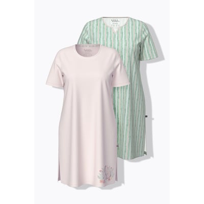 Lot de 2 grands t-shirts/chemises de nuit ULLA POPKEN